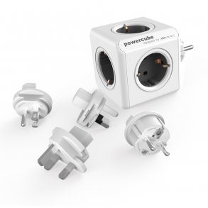 PowerCube Rewirable - 5 udtag - incl. Adapter